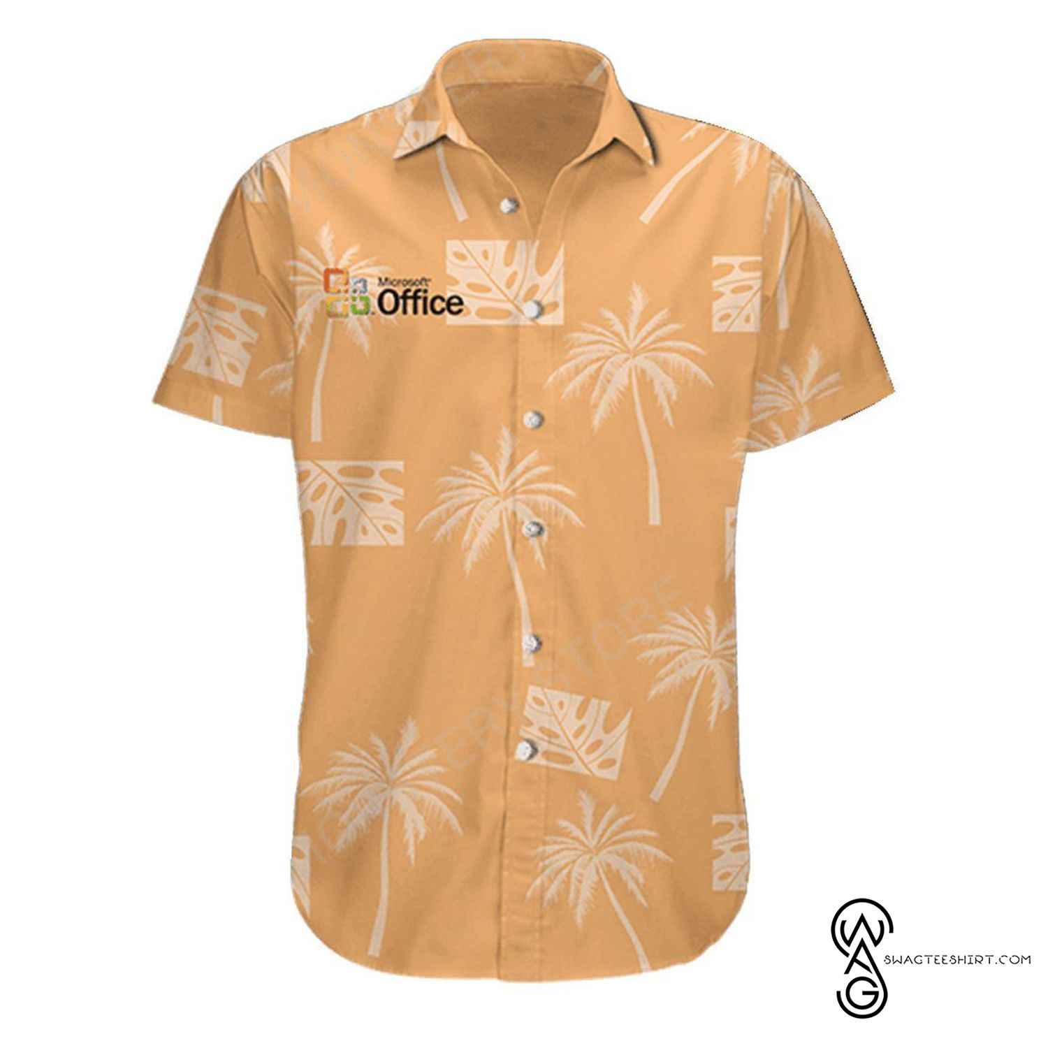 [Top Trending] Funny Tim Marcin Hawaiian T-Shirt Microsoft Office Hawaiian Custom Printed Hawaii Shirt